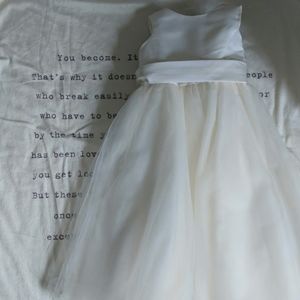 Ivory Flower Girl Dress